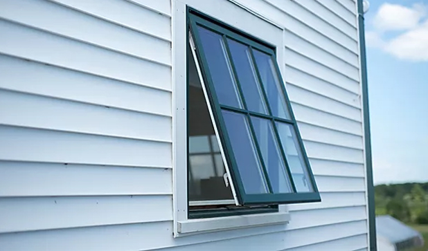 Window Open Outside a White House